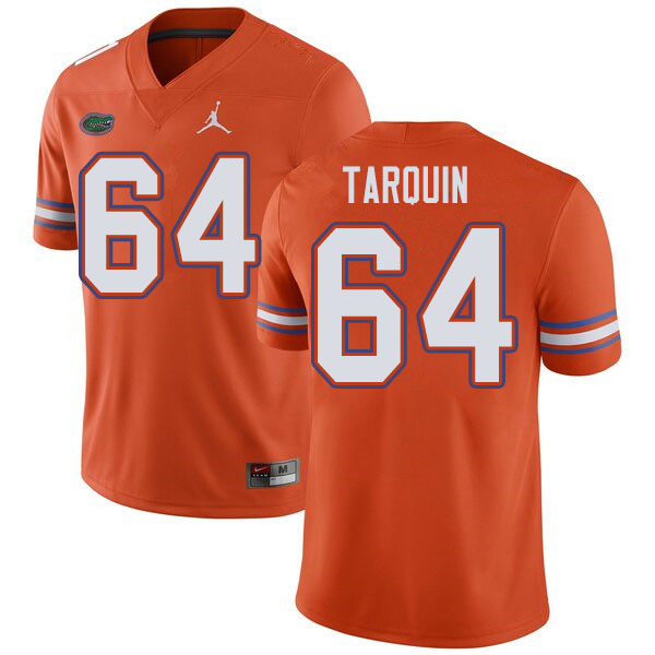 Jordan Brand Men #64 Michael Tarquin Florida Gators College Football Jerseys Sale-Orange